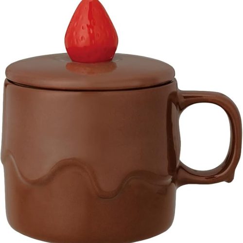 日本設計 泰國製造 蠟燭蛋糕杯 - 朱古力 Candle Cake Mug
