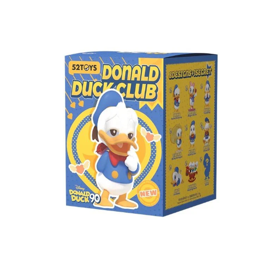 迪士尼唐老鴨盲盒  52TOYS 唐老鴨俱樂部系列盲盒
