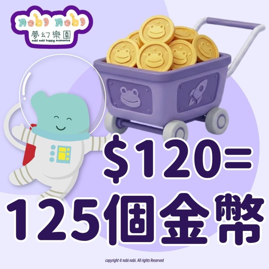 0 = 125個代幣